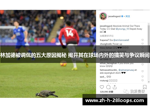 林加德被调侃的五大原因揭秘 揭开其在球场内外的搞笑与争议瞬间